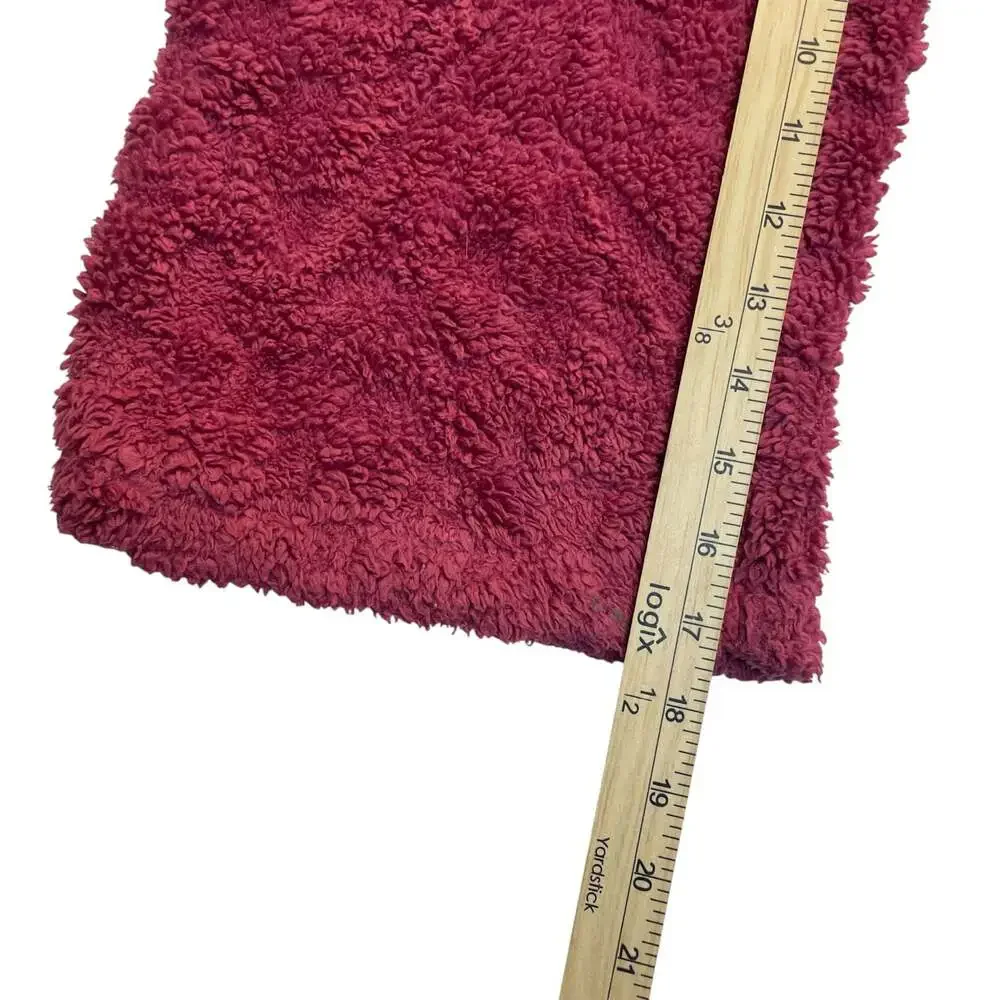 Nike Youth Sherpa Fleece Pants Burgundy Red Kids Size 6 5-6 Years Swoosh